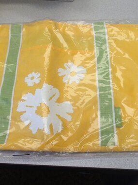 Yellow Flower Tote Bag New in package